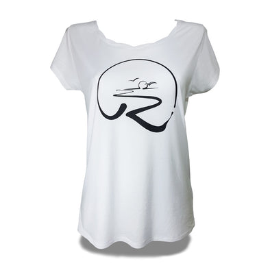 Rheinufer Logo T-Shirt Damen