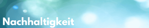 Banner der Nachhaltigkeitsprodukte