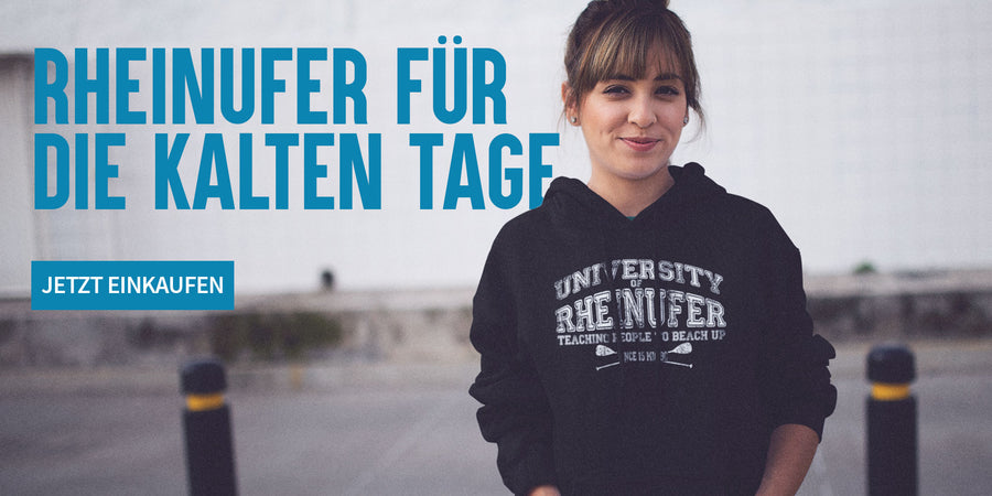 Rheinufer für den Winter