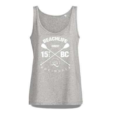 Beachlife Tank Top Damen - XXS / Grau