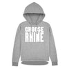 Choose Rhine Hoodie Damen mit Raw Edge Saum - XS / Grau