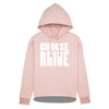 Choose Rhine Hoodie Damen mit Raw Edge Saum - XS / Pink