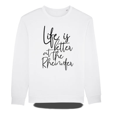 Life is better at the Rheinufer Pullover Damen