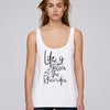 Life is better at the Rheinufer Tanktop Damen