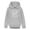 Moby Dick am Rheinufer Hoodie Kinder