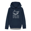 Moby Dick am Rheinufer Hoodie Kinder