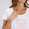 Rheinufer Lines T-Shirt Damen