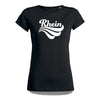 Rheinwelle T-Shirt Damen - XXS / Schwarz