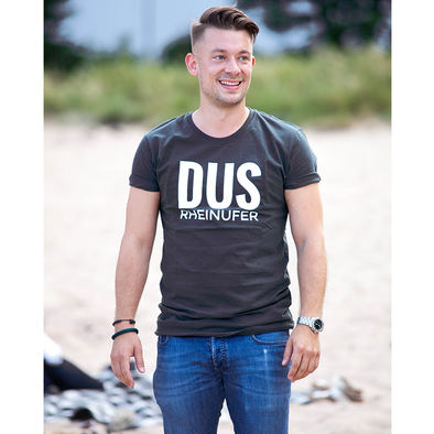 Rheinufer City T-Shirt mit Städtecode Herren - 