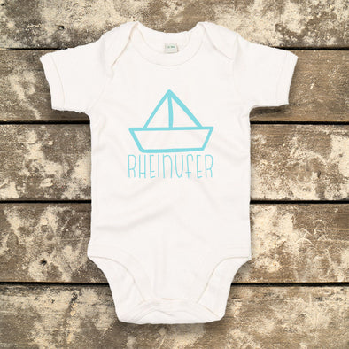 Rheinufer Papierboot Baby Body