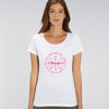 Rheinufer SUP T-Shirt mit Kreisdesign Damen