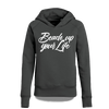 Beach up your Life Hoodie Damen - M / Anthrazit