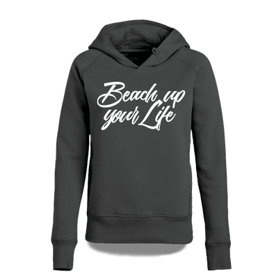 Beach up your Life Hoodie Damen - M / Anthrazit