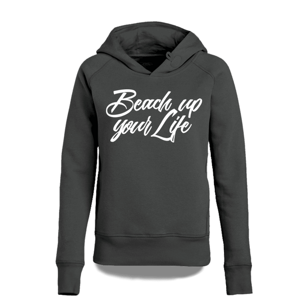 Beach up your Life Hoodie Damen - M / Anthrazit