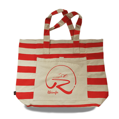 Praktische Rheinufer Strandtasche - Rot