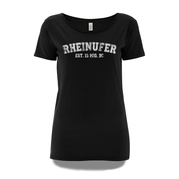 Rheinufer College T-Shirt Damen - S / Schwarz