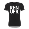 RHN-UFR Initialen-Shirt Herren - S / Schwarz